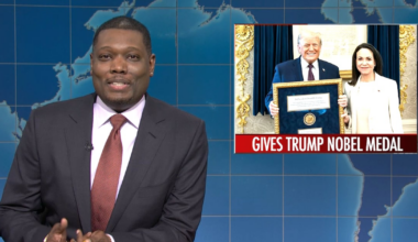 SNL’s Michael Che Blasts ‘Psycho’ Trump for Desperate Peace Prize Grab