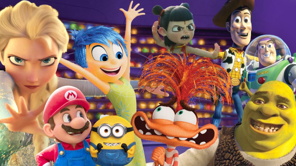 25 Highest Grossing Animated Movies Of All Time