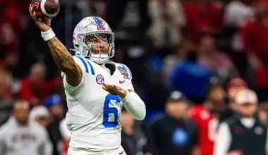 Trinidad Chambliss NFL Draft projection: Why Ole Miss' star QB isn't expected to be a top pick image