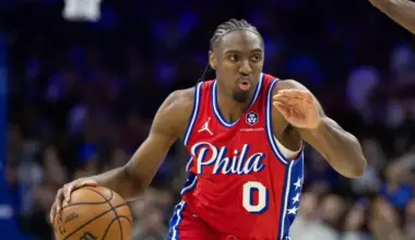 NBA world erupts over Tyrese Maxey's 76ers-Knicks performance image