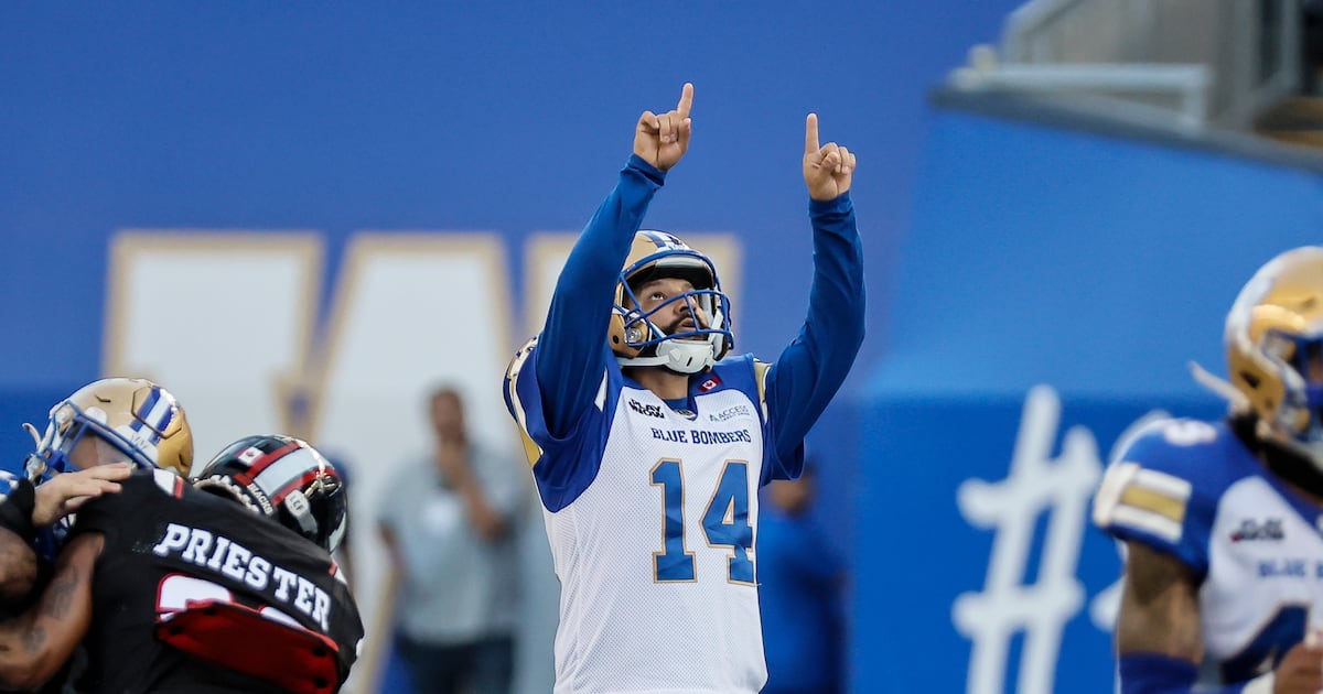 Winnipeg Blue Bombers sign veteran kicker Sergio Castillo to two-year contract extension