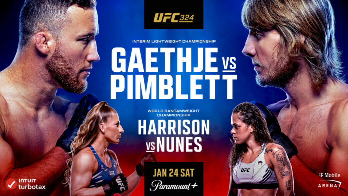 UFC 324 UFC Paramount Plus PPV in UK