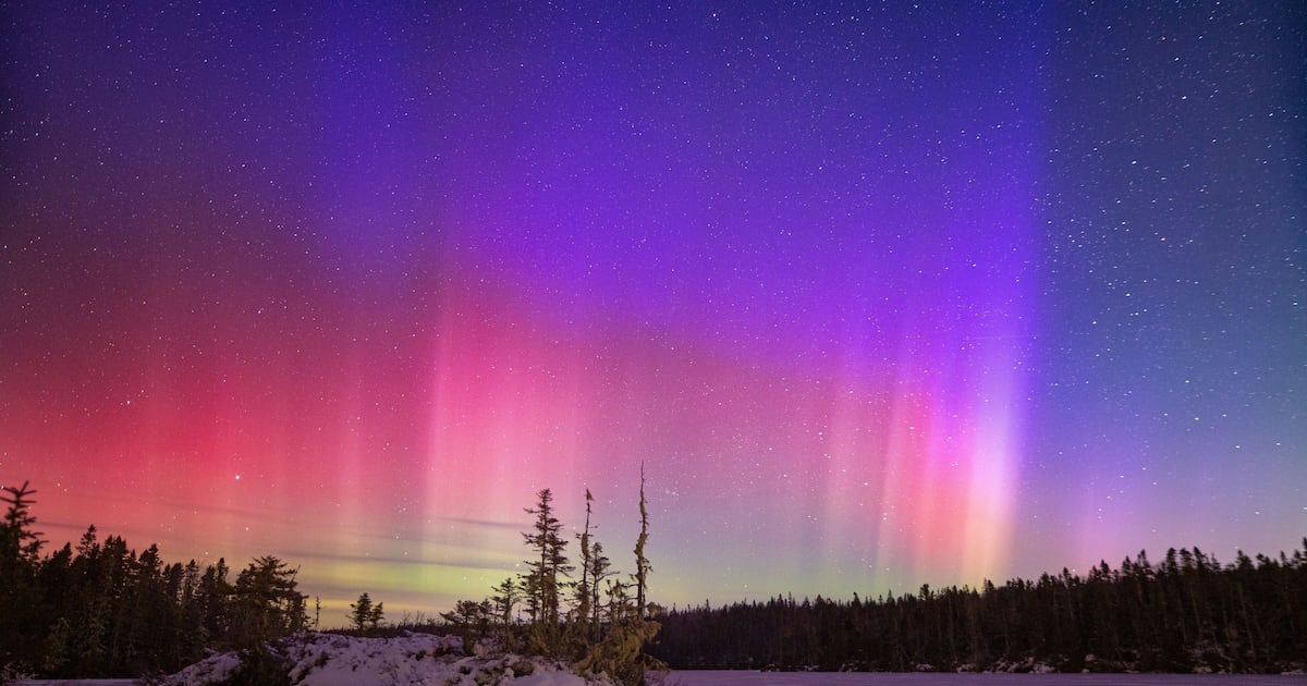 Northern lights deliver ‘intense display’ in skies over North America - CTV News