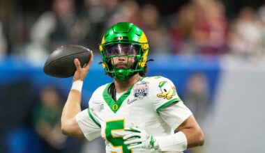 Oregon QB Dante Moore undecided on the NFL draft or another year with the Ducks