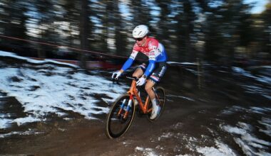 ZONHOVEN, BELGIUM - JANUARY 04: Tibor del Grosso of the Netherlands and Team Alpecin-Deceuninck competes during the 29th Zonhoven UCI Cyclo-Cross Worldcup 2026, Men&amp;apos;s Elite on January 04, 2026 in Zonhoven, Belgium. (Photo by Luc Claessen/Getty Images)