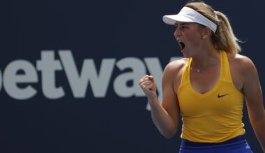 Marta Kostyuk Miami Open