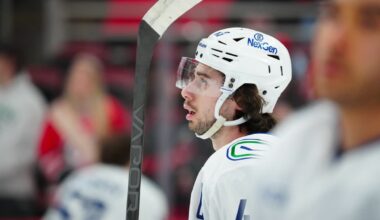 Reality of life without Quinn Hughes has set in