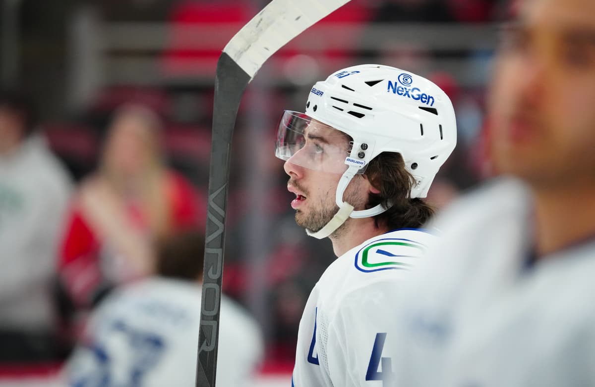 Reality of life without Quinn Hughes has set in