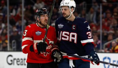 Projected lines for 2026 Olympics: Canada, USA, Sweden, Finland