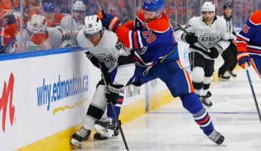 Oilers and Kings meet for the first time since the handshake line (8PM MT, CBC)