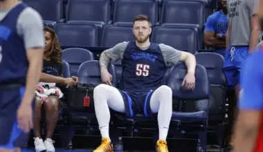 Isaiah Hartenstein's OKC Thunder teammates are thrilled to have him back in the rotation image
