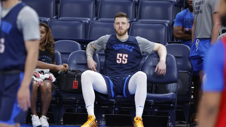 Isaiah Hartenstein's OKC Thunder teammates are thrilled to have him back in the rotation image