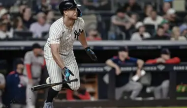 Yankees' Giancarlo Stanton given unusual award for 'strange' 2025 at-bat  image