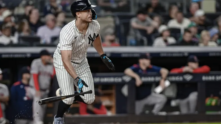 Yankees' Giancarlo Stanton given unusual award for 'strange' 2025 at-bat  image