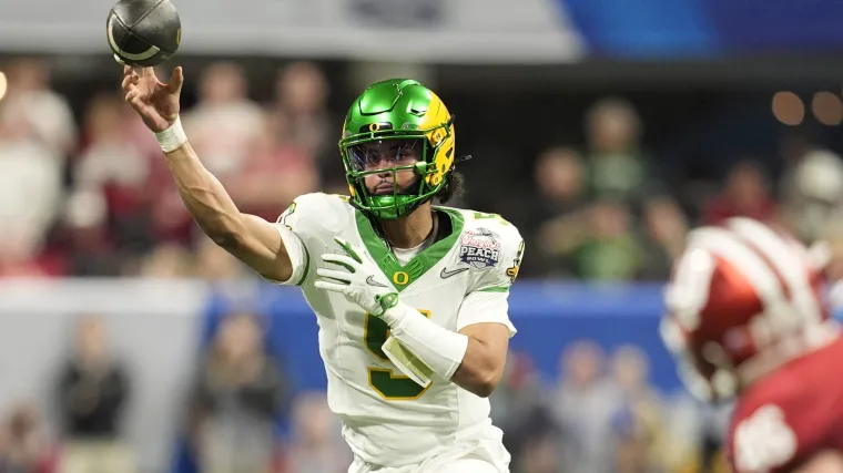 What's next for Dante Moore? Oregon QB faces NFL decision after CFP loss to Indiana image