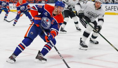 Oilers’ Connor McDavid extends point streak to a career-best 18 games