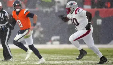 NFL rulebook says Broncos fumble by Jarrett Stidham may have been entirely wrong call image