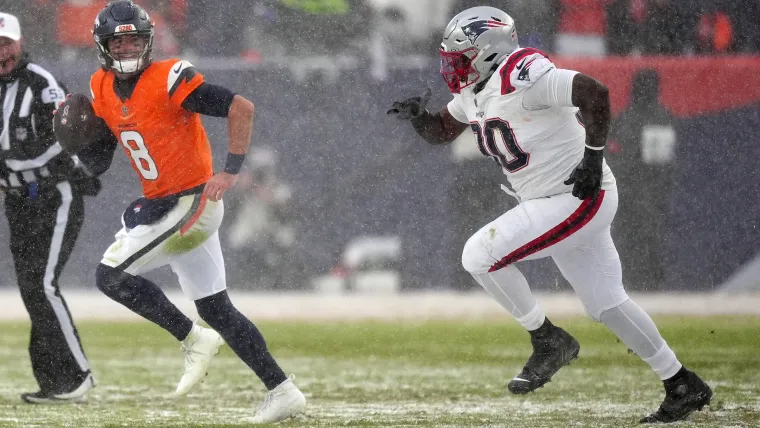 NFL rulebook says Broncos fumble by Jarrett Stidham may have been entirely wrong call image