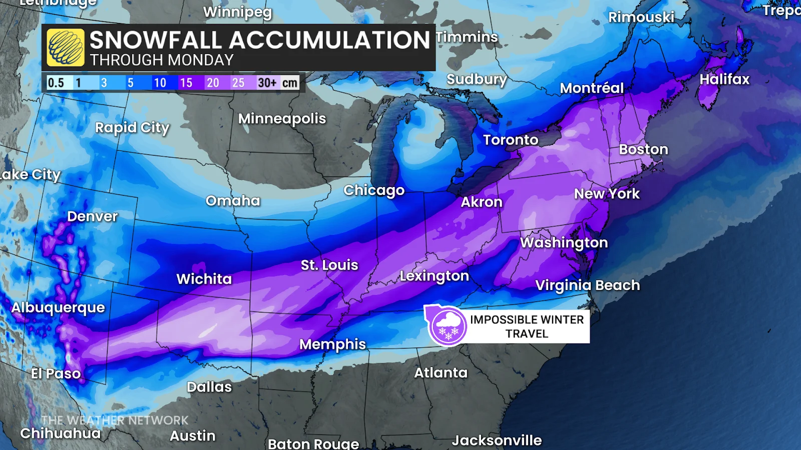 US Snowfall Accumulation