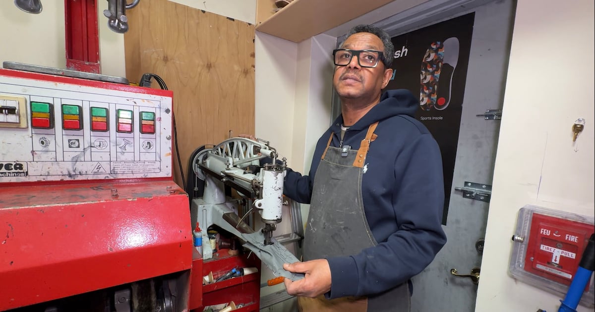 Toronto community rallies to save shoe repair shop