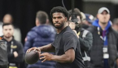 Toronto Argonauts add QB Shedeur Sanders to negotiating list after draft plummet