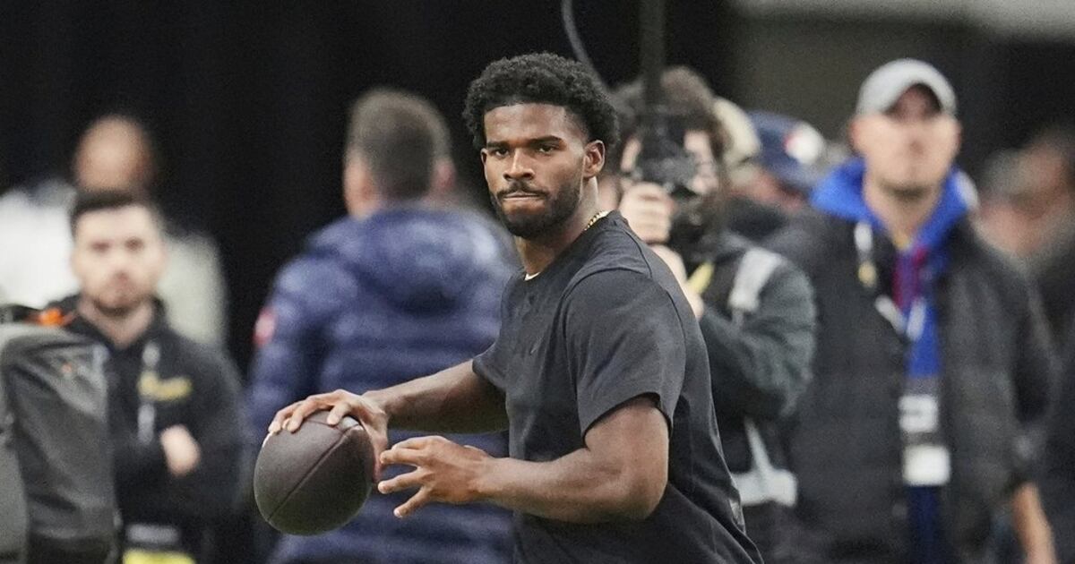 Toronto Argonauts add QB Shedeur Sanders to negotiating list after draft plummet