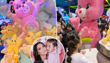 Inside Kim Kardashian's daughter Chicago's Care Bear-themed 8th birthday party