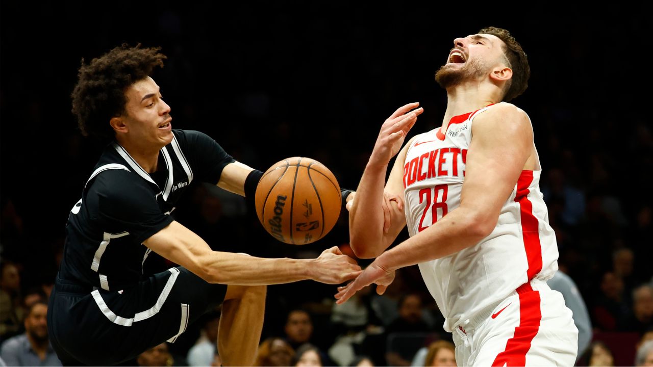 NBA roundup: Durant, Thompson lead Rockets past Nets