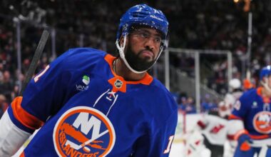 Duclair has a hat trick and two assists as the Islanders crush the Devils