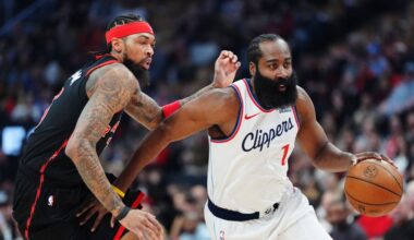 James Harden scores eight of his 31 in overtime, Clippers top Raptors