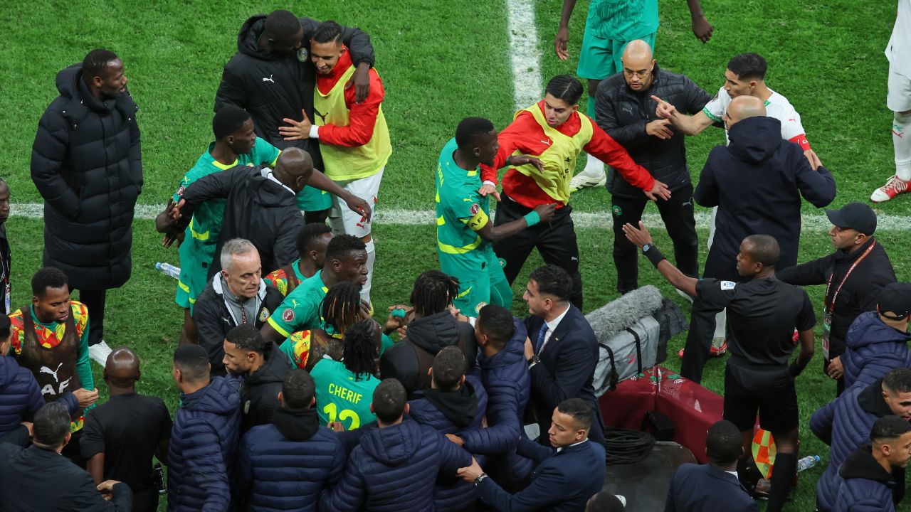 FIFA boss Infantino criticizes 'unacceptable' Senegal conduct at chaotic Africa Cup final