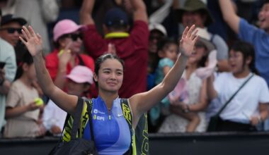 Alexandra Eala's heart-warming Australian Open debut ends in a loss to Parks