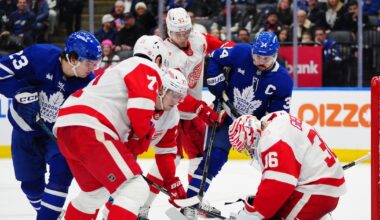 Detroit Red Wings hype John Gibson for Vezina after latest stellar showing vs. Leafs