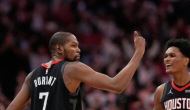 Kevin Durant's 3-pointer in final seconds gives Houston Rockets win over Phoenix Suns