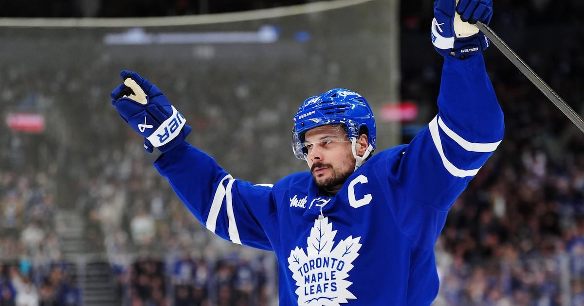 Auston Matthews becomes Leafs’ all-time leading goal scorer