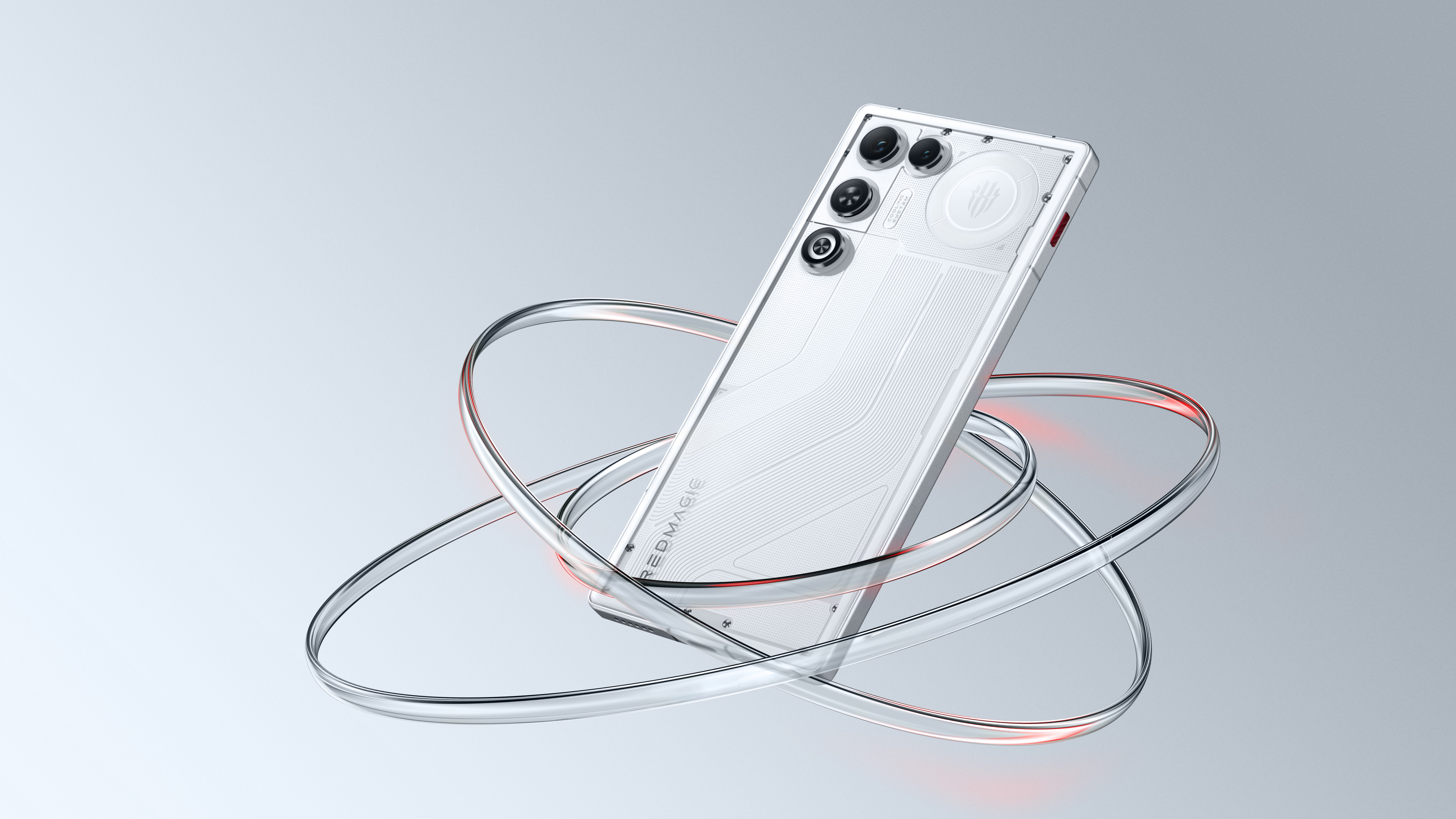 The RedMagic 11 Air in white.