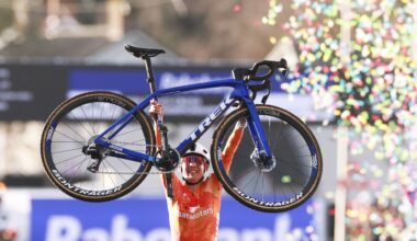 Cyclo-cross World Championships: Lucinda Brand soloes to second career elite women's title