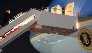 Air Force One returns to Washington area due to minor electrical issue, White House says - CTV News