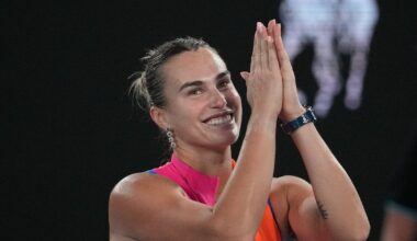 Sabalenka into fourth straight Australian Open final. Faces Rybakina for the title
