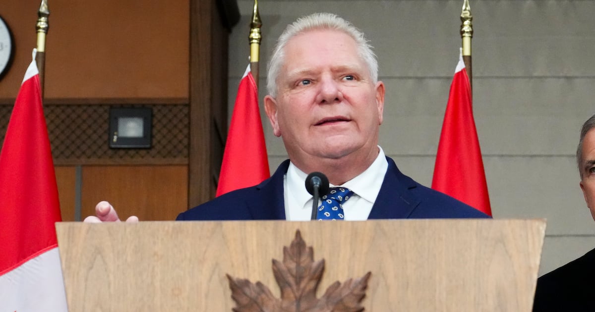 Doug Ford says he's not worried Trump could take over Canada next