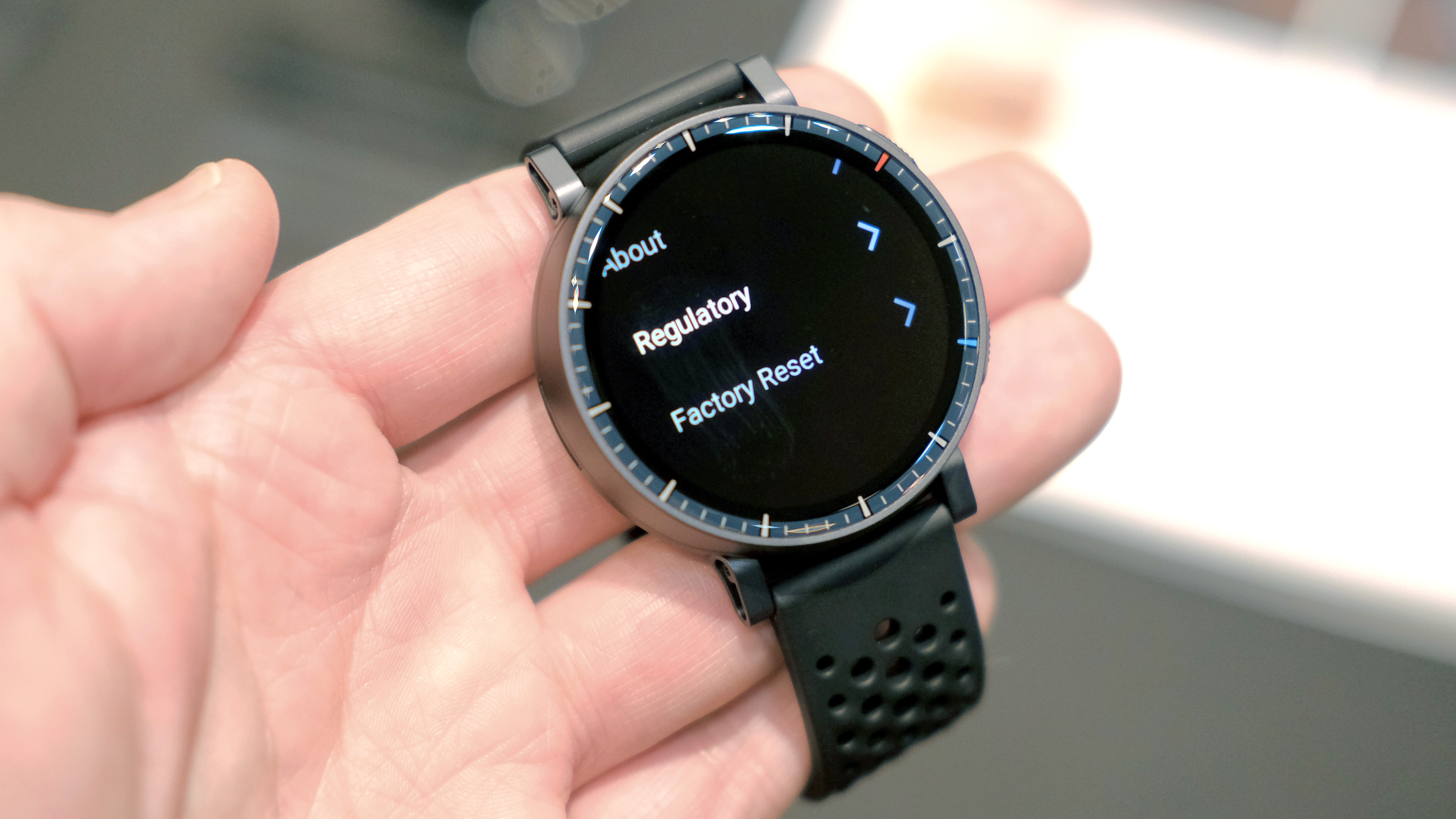 Amazfit Active Max close-up at CES 2026