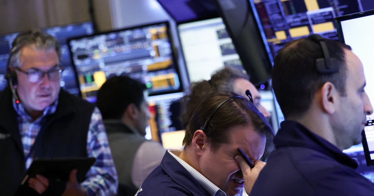 Markets today: Wall streets slump