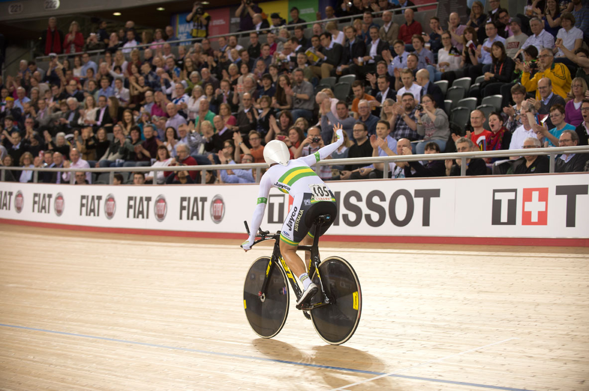 Gracie Elvin representing the Australian Cycling Team at the 2017 UCI Road World Championships in Bergen, Norway. (Graham Watson)