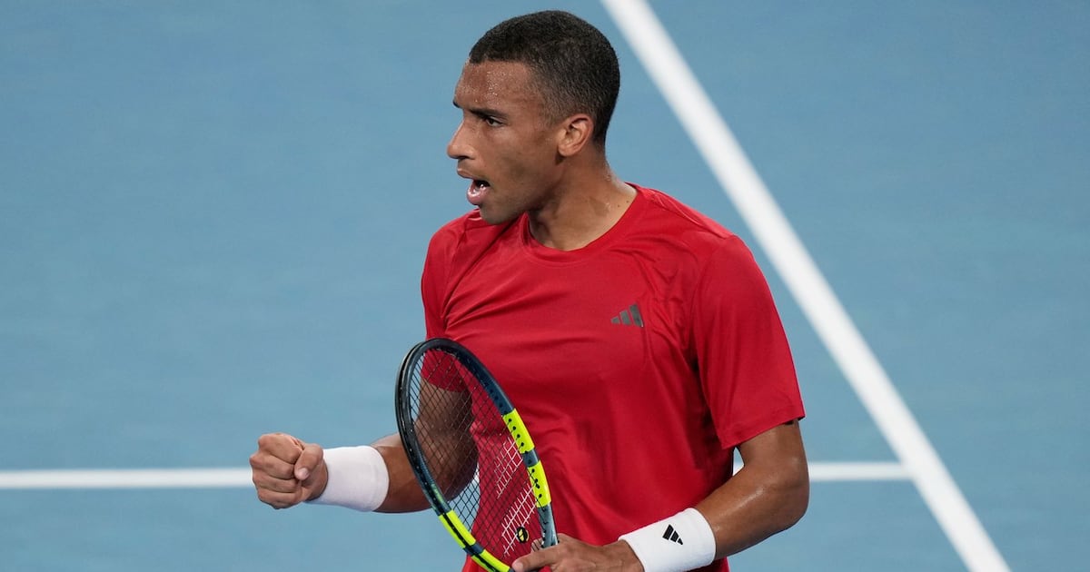 Felix Auger-Aliassime, Victoria Mboko lead Canada past China at United Cup tennis event