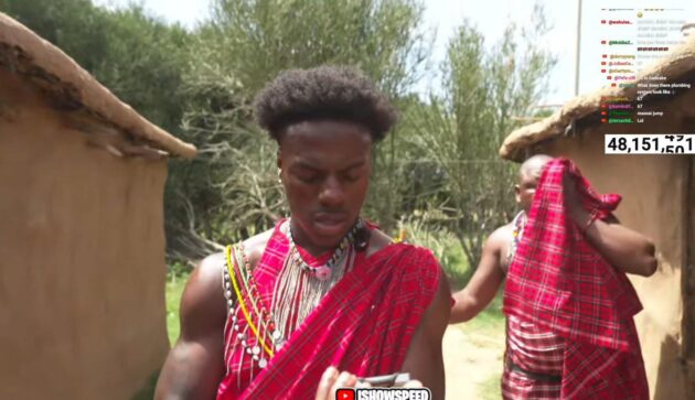 IShowSpeed Crowned Nyangulo After Defeating Maasai Jumpers in Kenya » Capital News