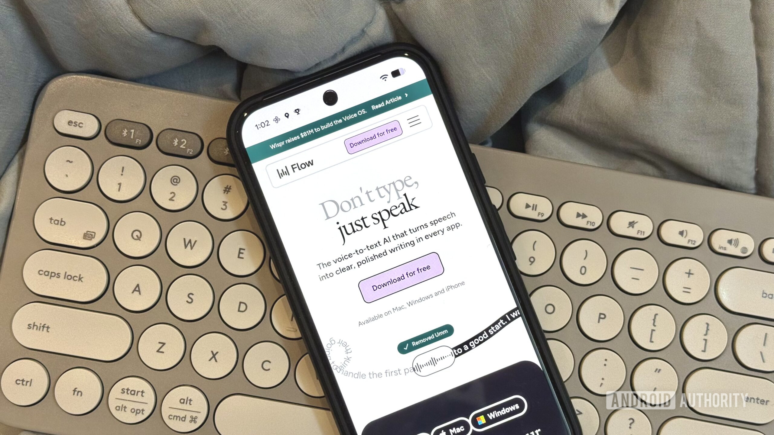 Wispr Flow AI voice dictation typing 2