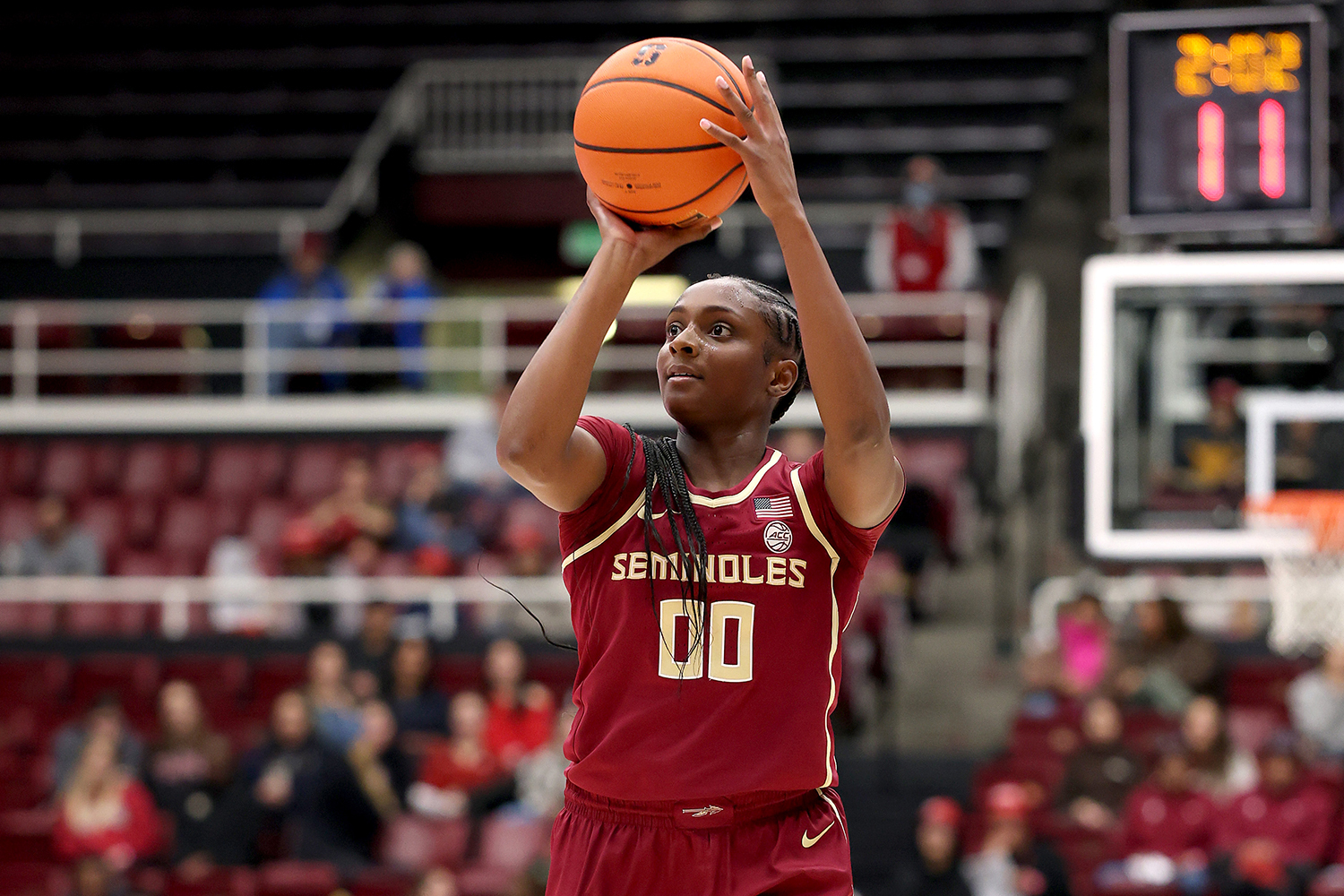 Ta'Niya Latson is shooting at a higher clip from everywhere on the floor since transferring to South Carolina