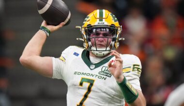 Elks release Canadian QB Ford, commit to Fajardo for 2026 CFL season