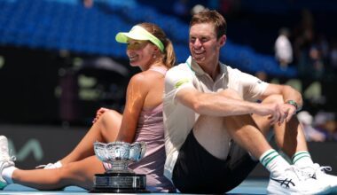 Olivia Gadecki, John Peers repeat as Australian Open mixed doubles champions