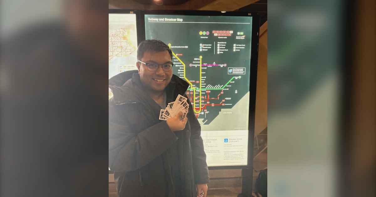 Markham man creates TTC transfer collection